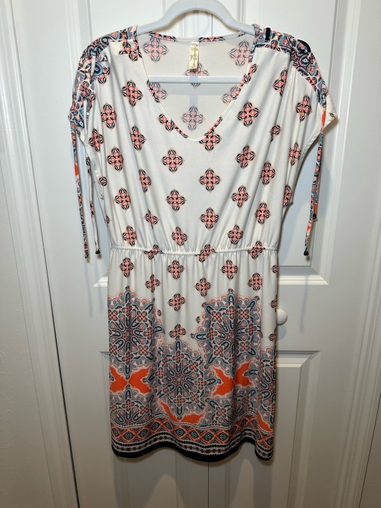 PerSeption Concept Cream Midi Cover-up dress Size L - Picture 2 of 5